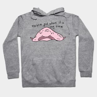 existential blob fish Hoodie